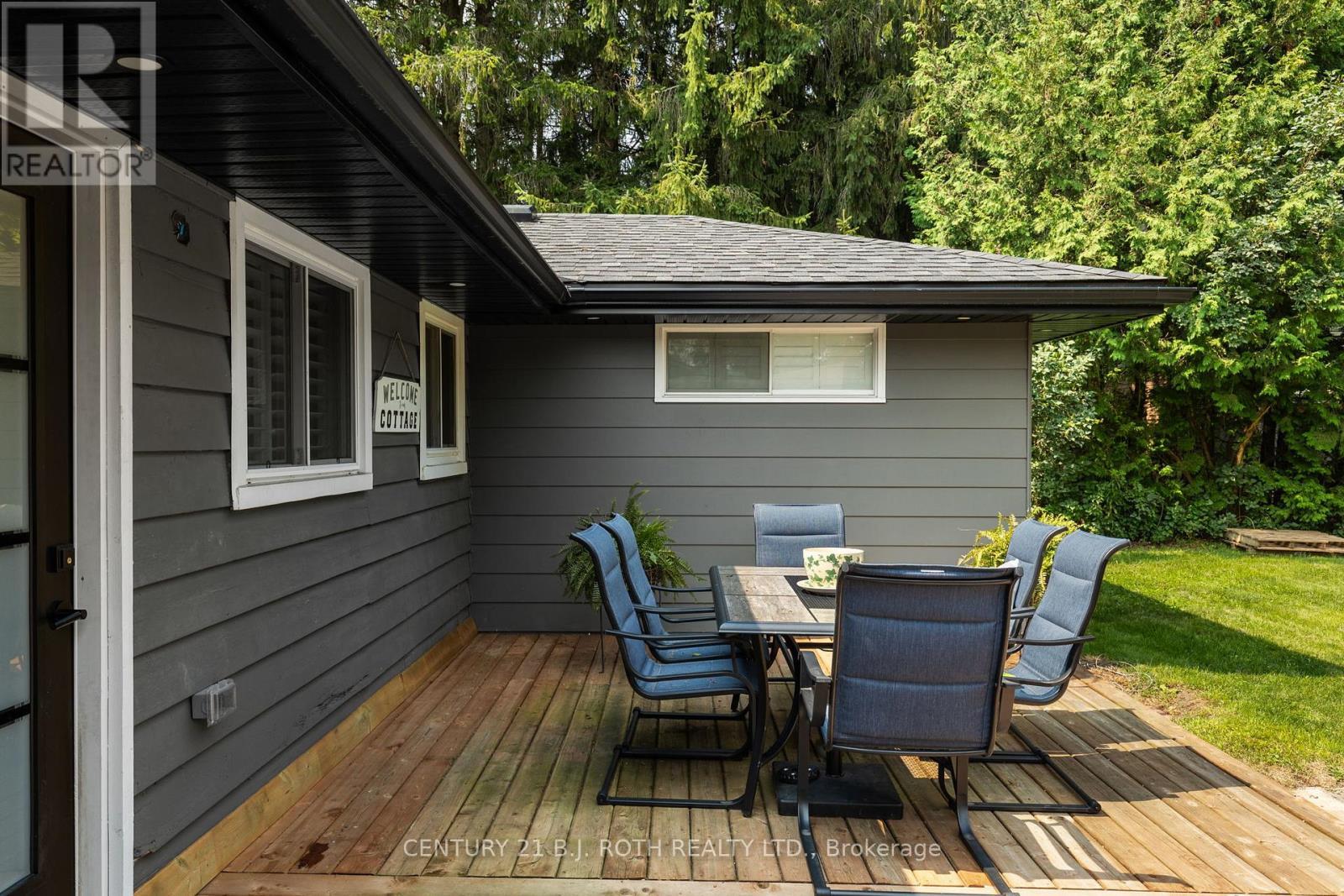 1551 Gill Road, Springwater, ON - Outdoor With Deck Patio Veranda With Exterior