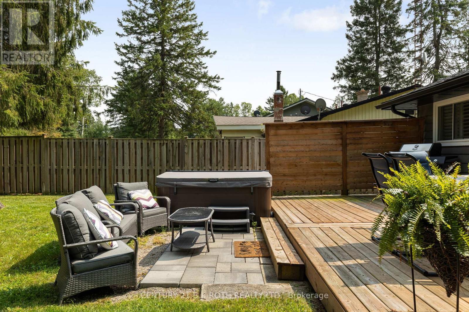 1551 Gill Road, Springwater, ON - Outdoor With Deck Patio Veranda