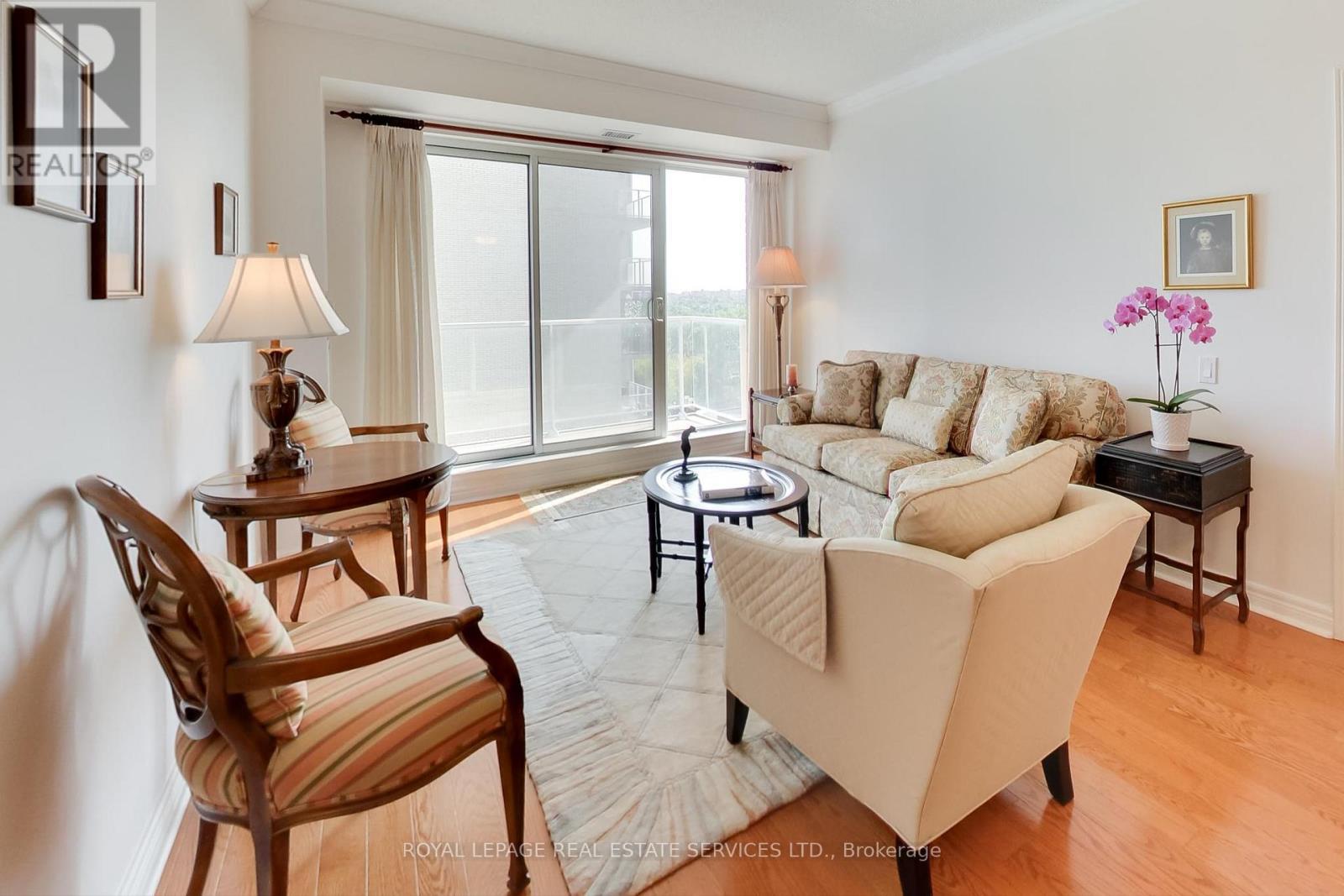706 - 350 Mill Road, Toronto, ON - Indoor Photo Showing Living Room