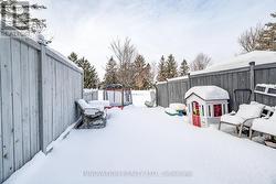 backyard opens into greenspace and parkland -