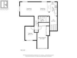 Spacious Main floor plan -
