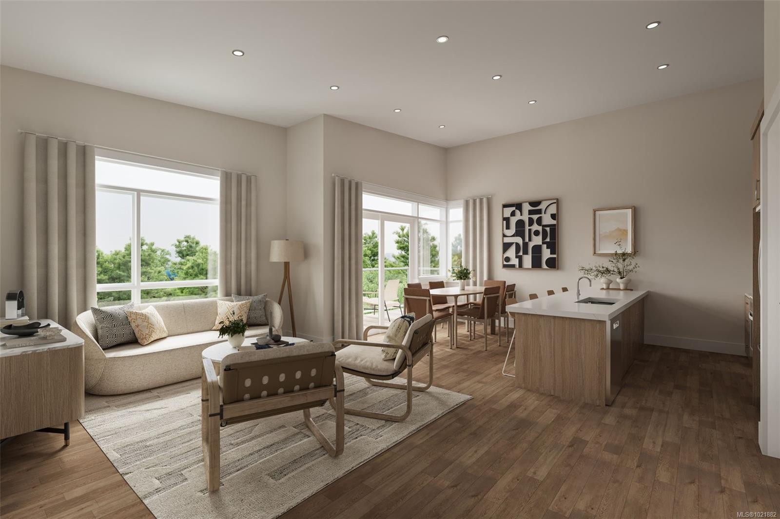 9-7181 Lantzville Rd, Lantzville, BC - Indoor Photo Showing Living Room