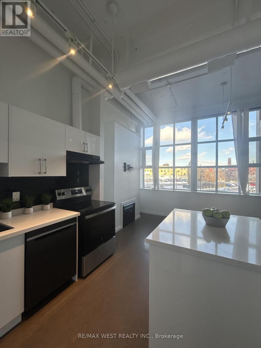 207 - 410 King Street W, Kitchener, ON - Indoor Photo Showing Kitchen With Double Sink