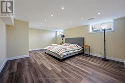 Additional bedroom in finished basement -