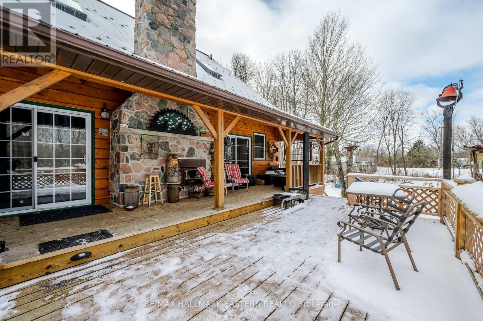 3404 Base Line, Otonabee-South Monaghan, ON - Outdoor With Deck Patio Veranda