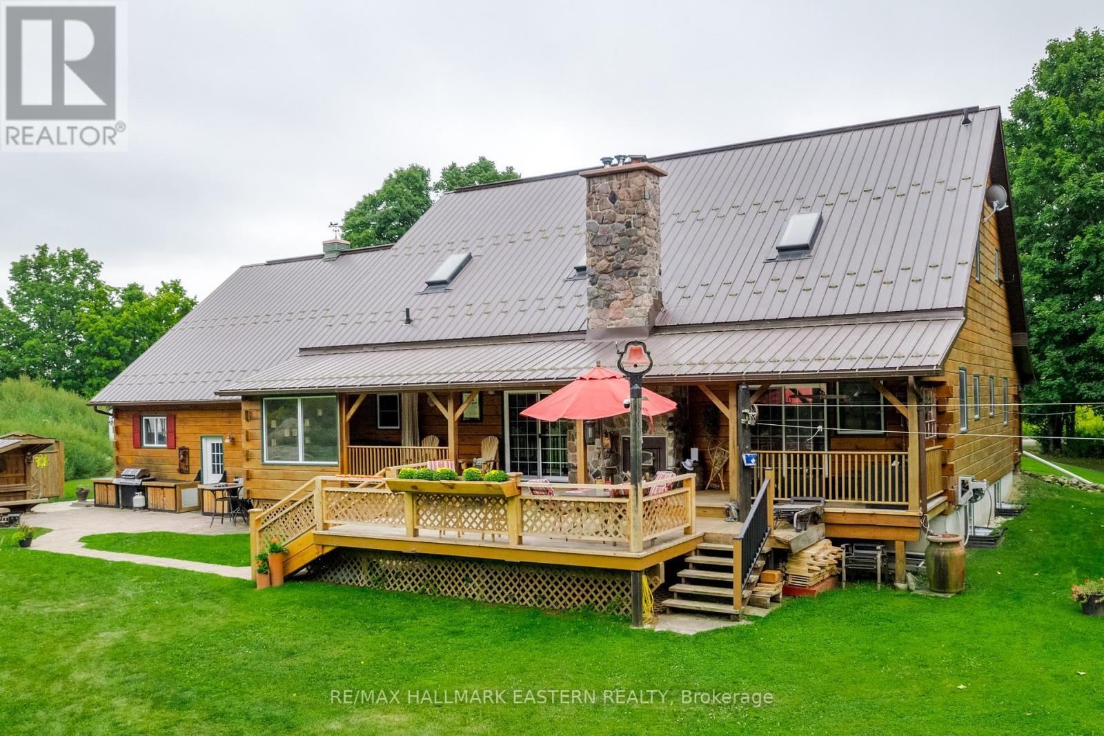 3404 Base Line, Otonabee-South Monaghan, ON - Outdoor With Deck Patio Veranda