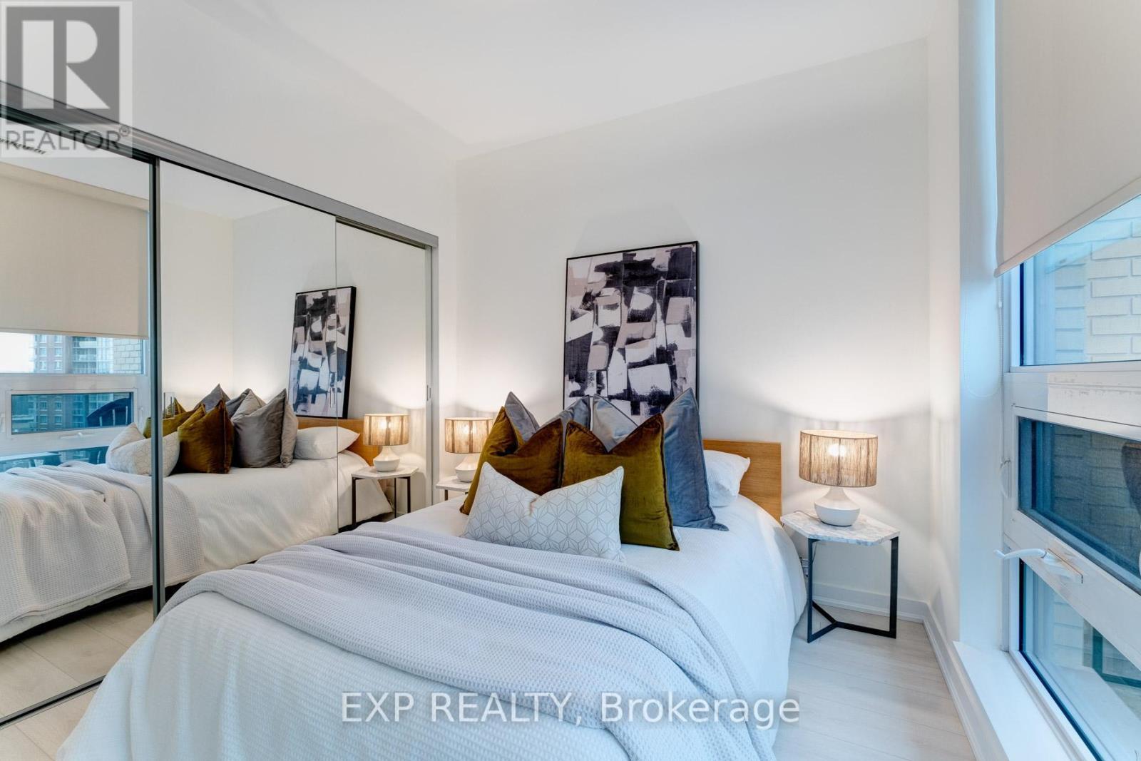 1512 - 69 Lynn Williams Street, Toronto, ON - Indoor Photo Showing Bedroom