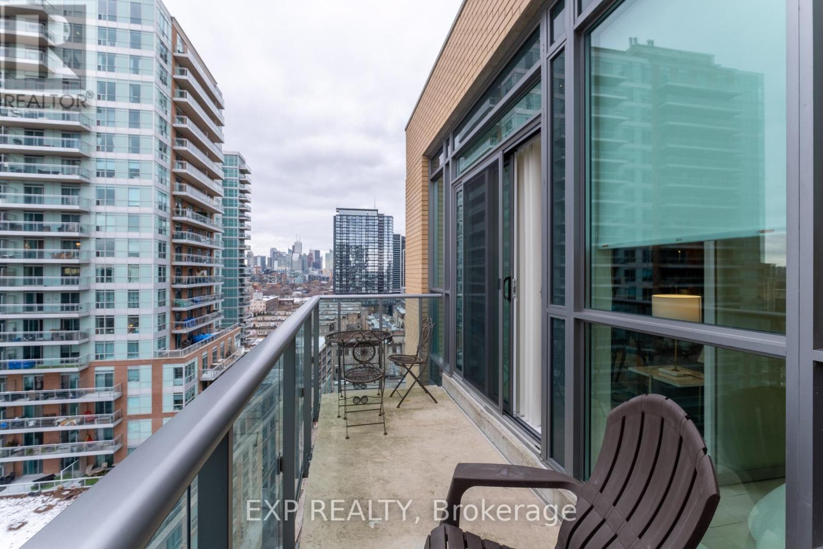 1512 - 69 Lynn Williams Street, Toronto, ON - Outdoor With Balcony