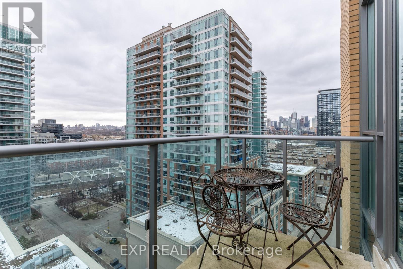 1512 - 69 Lynn Williams Street, Toronto, ON - Outdoor With Balcony