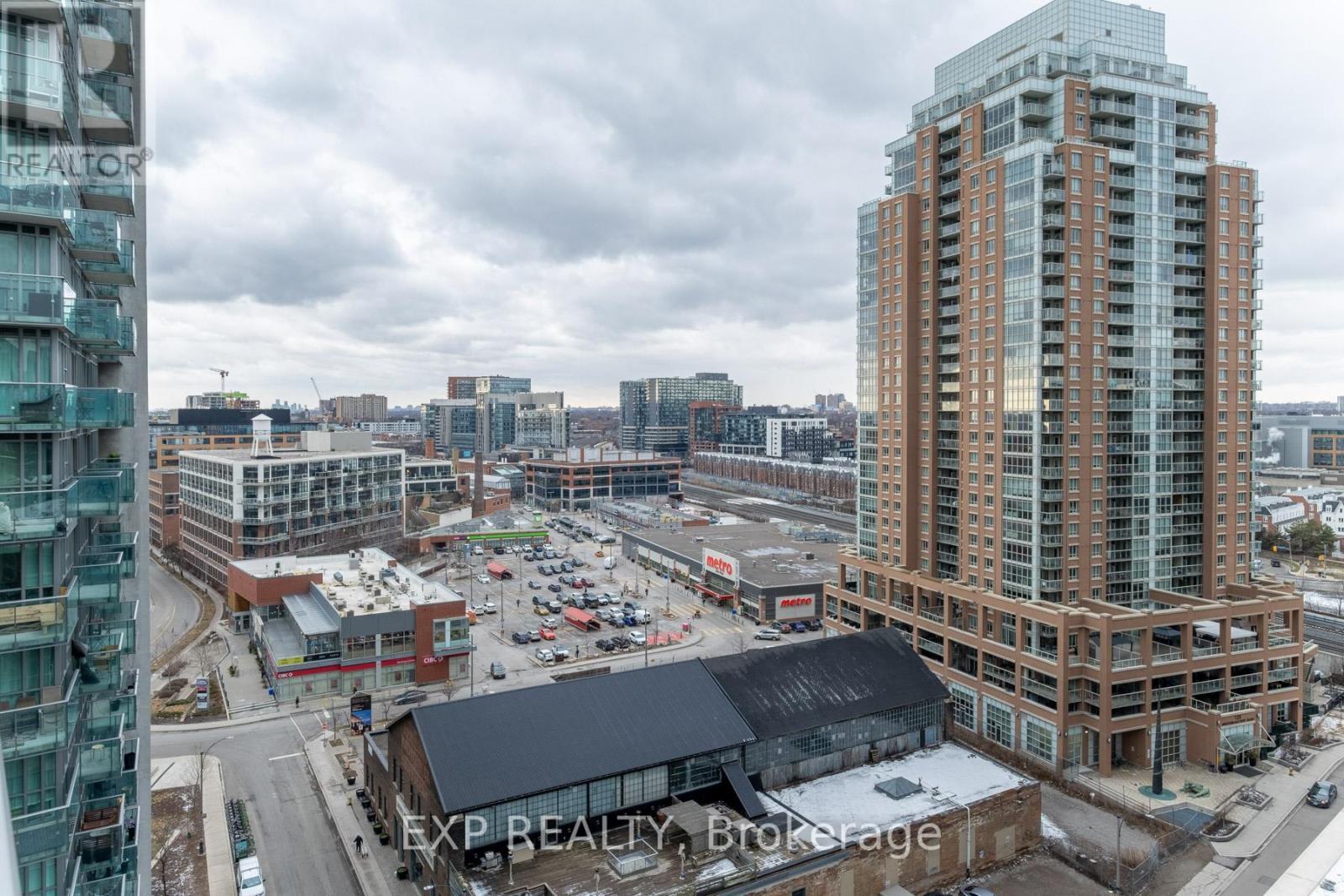 1512 - 69 Lynn Williams Street, Toronto, ON - Outdoor With Balcony With Facade