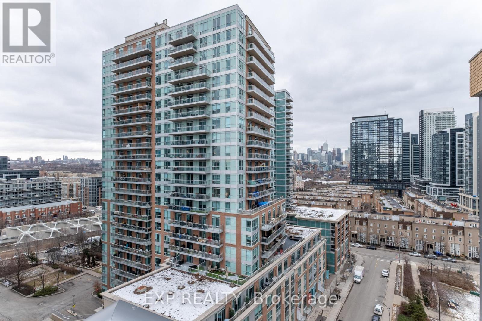 1512 - 69 Lynn Williams Street, Toronto, ON - Outdoor With Balcony With Facade