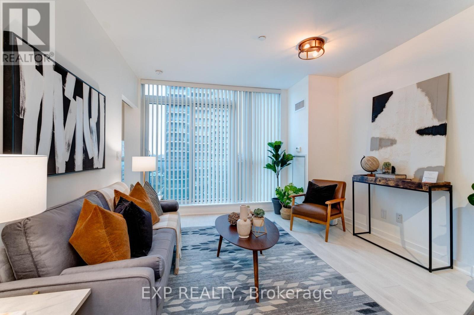 1512 - 69 Lynn Williams Street, Toronto, ON - Indoor Photo Showing Living Room