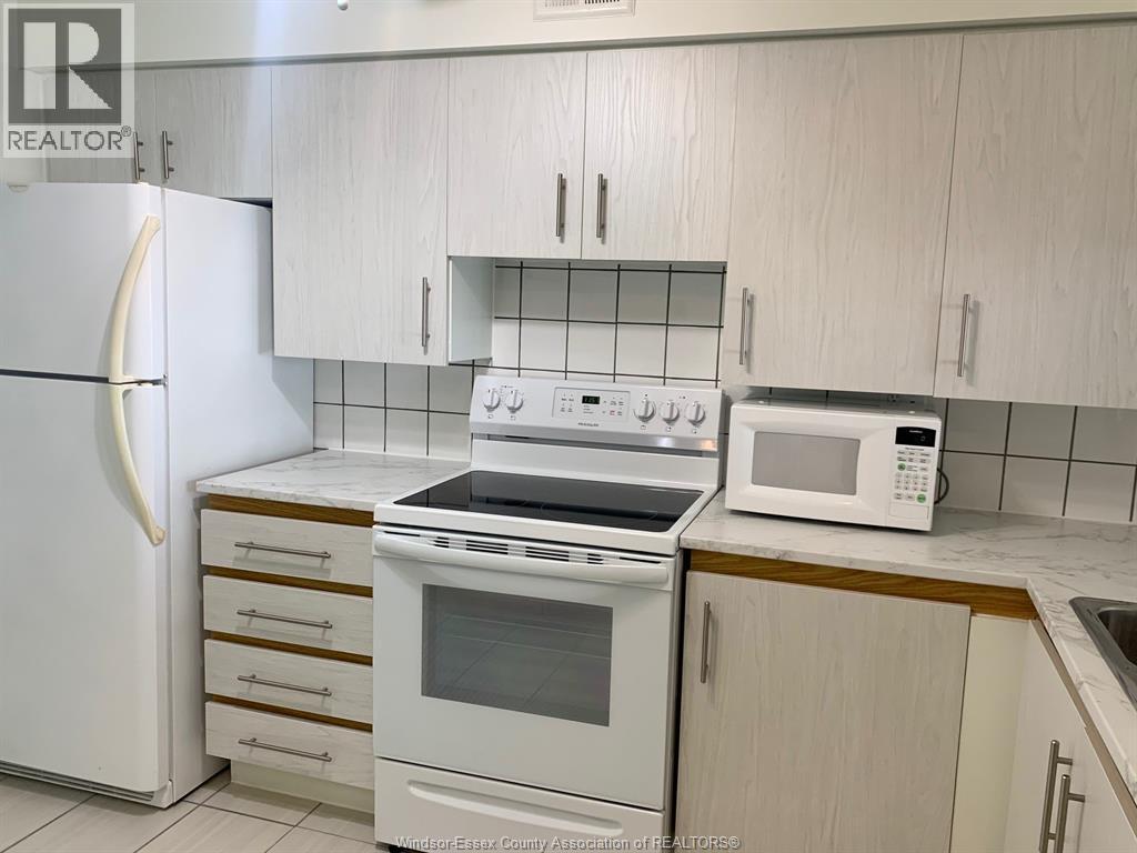 75 Riverside Drive East Unit# 410, Windsor, ON - Indoor Photo Showing Kitchen