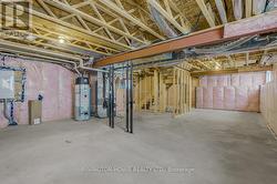 Lower level unfinished basement -