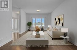 Living Room - virtually staged photo -