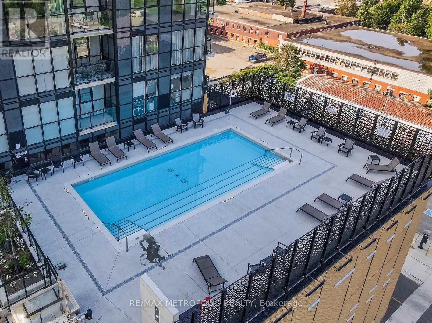 1904 - 108 Garment Street, Kitchener, ON - Outdoor With In Ground Pool