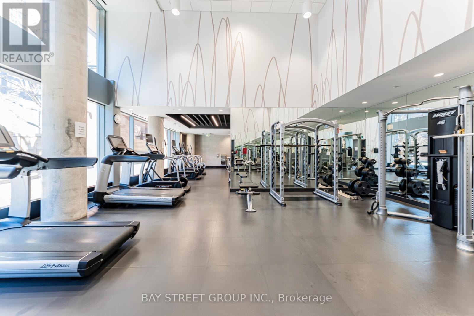 502 - 501 Adelaide Street W, Toronto, ON - Indoor Photo Showing Gym Room