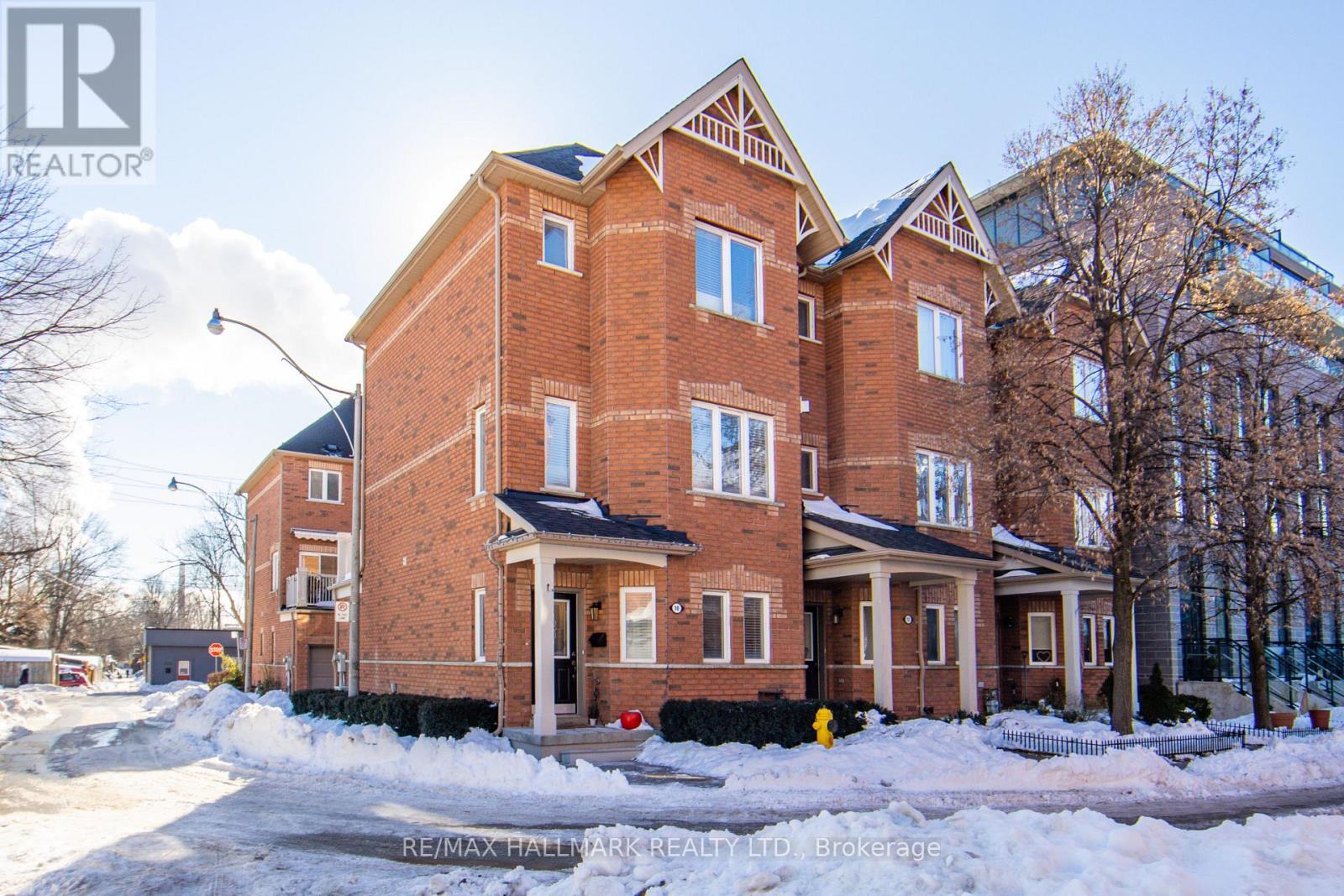 Executive Corner Townhouse - 10 Filmic Lane, Toronto, ON - Outdoor With Facade