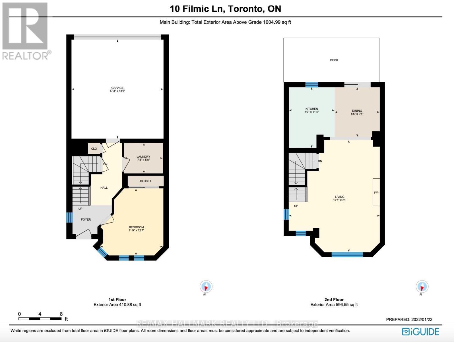 Floor plan - 10 Filmic Lane, Toronto, ON - Other