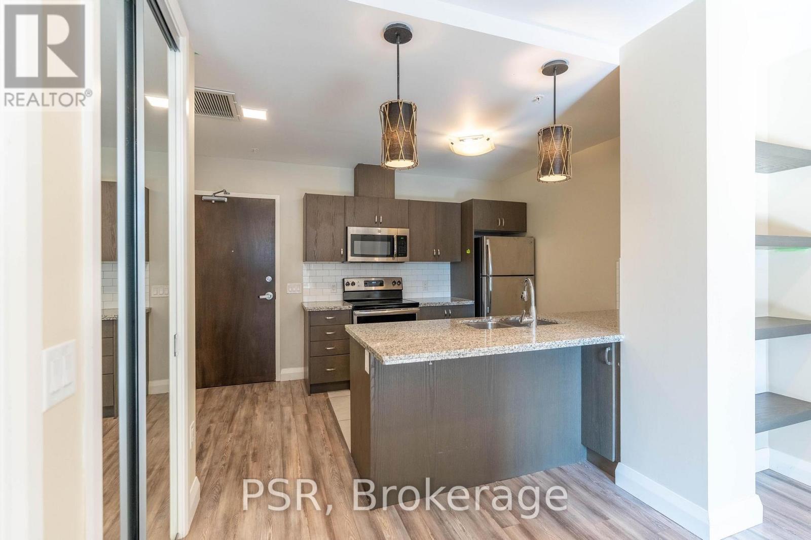 421 - 118 King Street E, Hamilton, ON - Indoor Photo Showing Kitchen With Stainless Steel Kitchen With Upgraded Kitchen