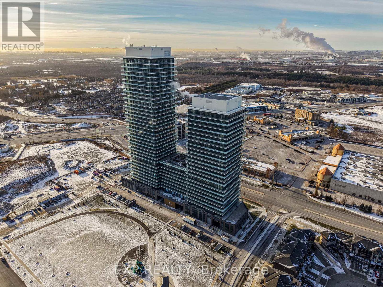 Aerial View - 526 - 15 Skyridge Drive, Brampton, ON - Outdoor With View