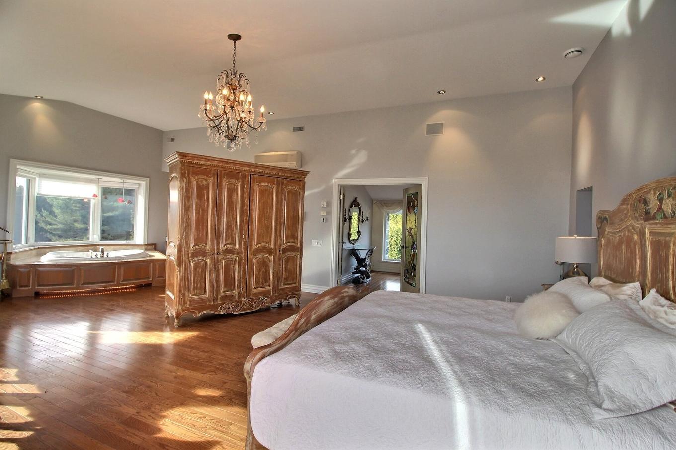 Chambre à coucher principale - 10 Rue Des Cèdres, La Malbaie, QC - Indoor Photo Showing Bedroom