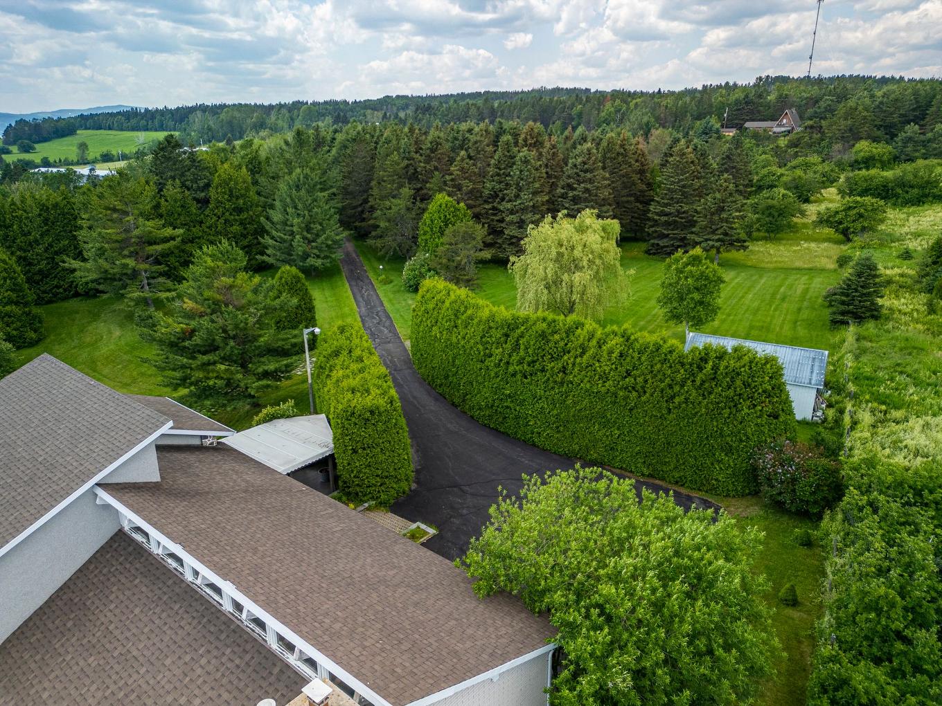 Photo aérienne - 10 Rue Des Cèdres, La Malbaie, QC - Outdoor With View