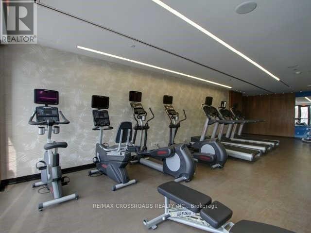 1210 - 36 Park Lawn Road, Toronto, ON - Indoor Photo Showing Gym Room