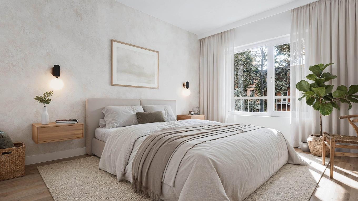 Chambre à coucher - B-6263 3E Avenue, Montréal (Rosemont/La Petite-Patrie), QC - Indoor Photo Showing Bedroom