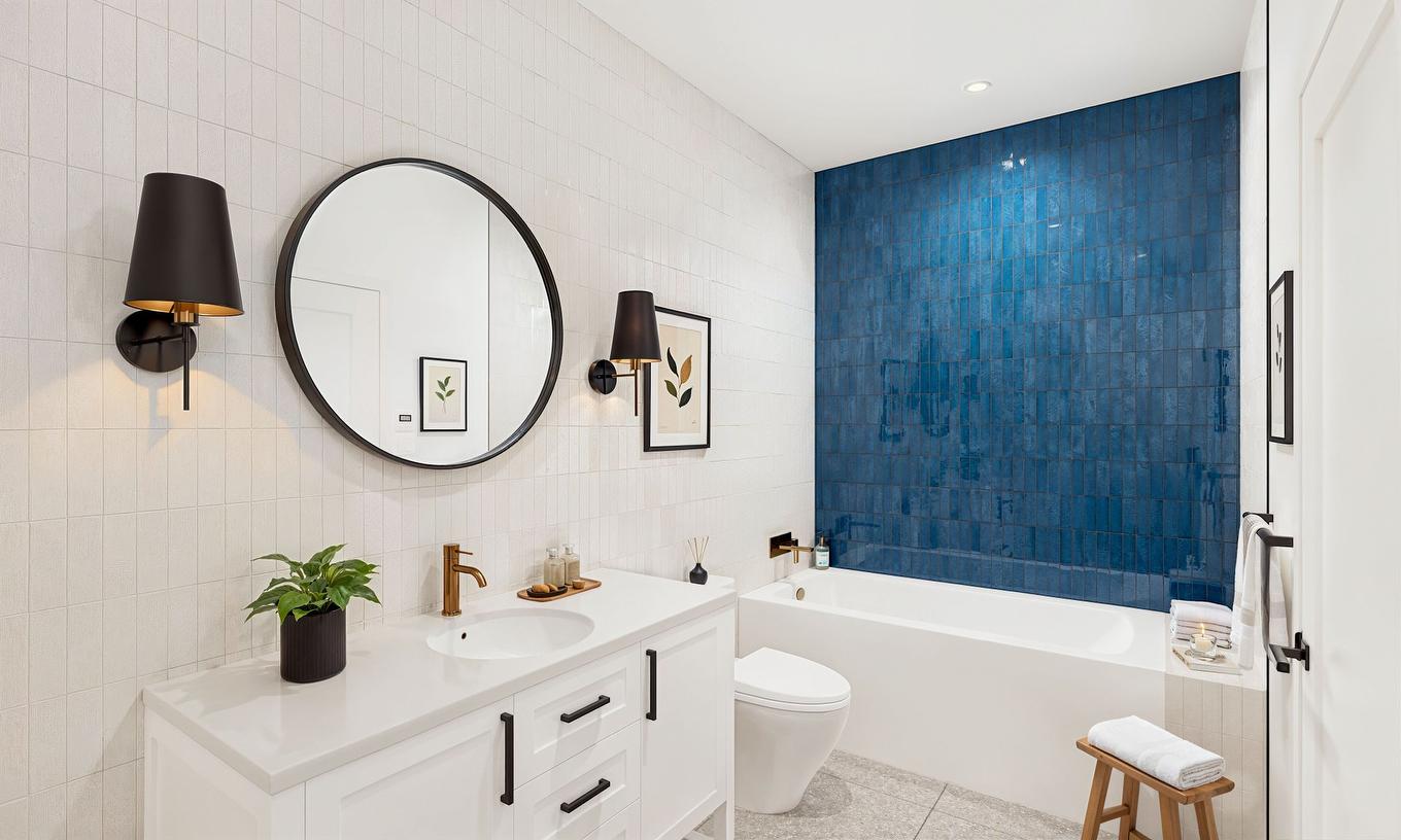 Salle de bains - B-6263 3E Avenue, Montréal (Rosemont/La Petite-Patrie), QC - Indoor Photo Showing Bathroom