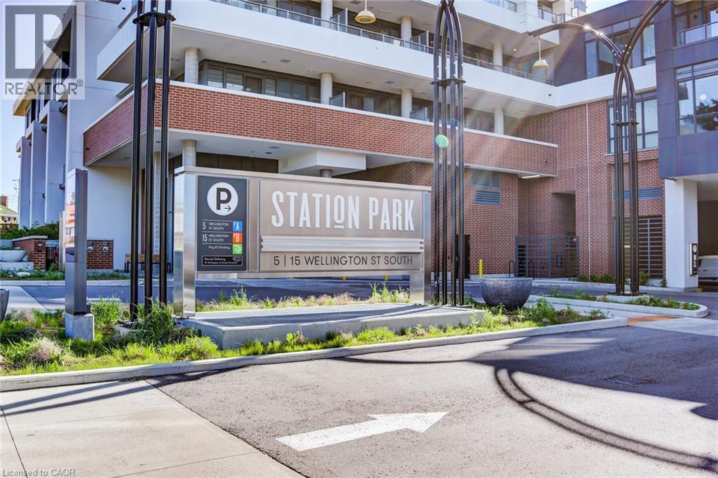 5 Wellington Street S Unit# 1511, Kitchener, ON - Outdoor With Balcony