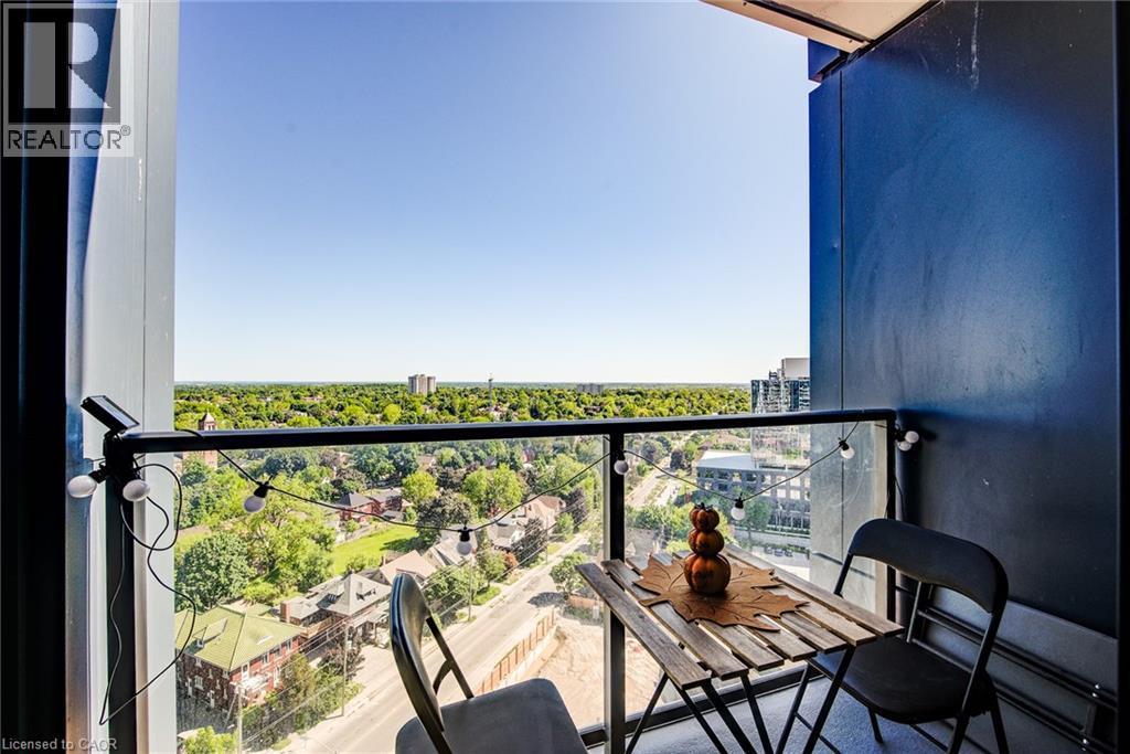 5 Wellington Street S Unit# 1511, Kitchener, ON - Outdoor With Balcony With View With Exterior