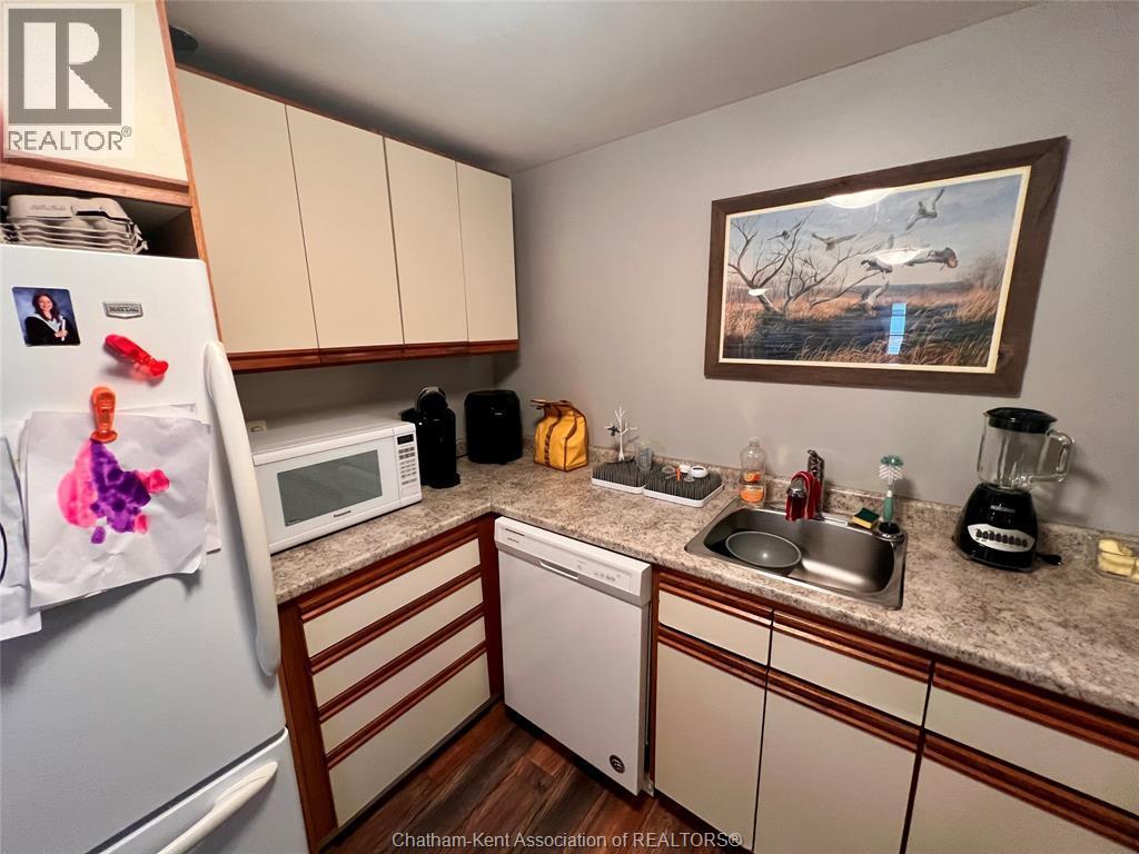 8583 James Street, Charing Cross, ON - Indoor Photo Showing Kitchen With Double Sink