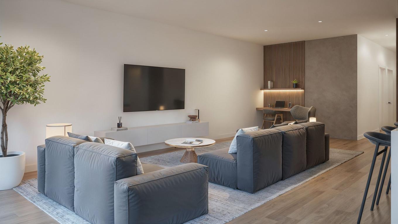 Living room - 6265 3E Avenue, Montréal (Rosemont/La Petite-Patrie), QC - Indoor