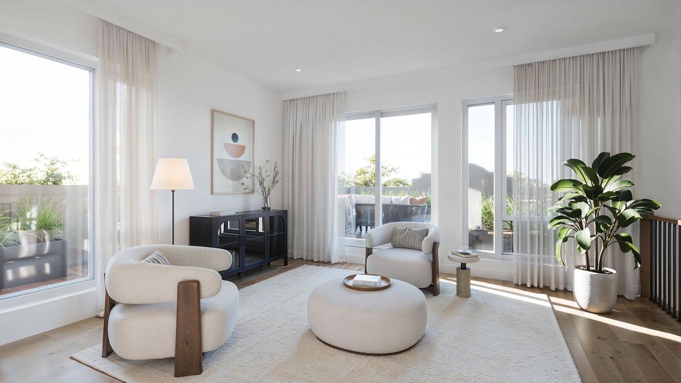 Family room - 6265 3E Avenue, Montréal (Rosemont/La Petite-Patrie), QC - Indoor Photo Showing Living Room