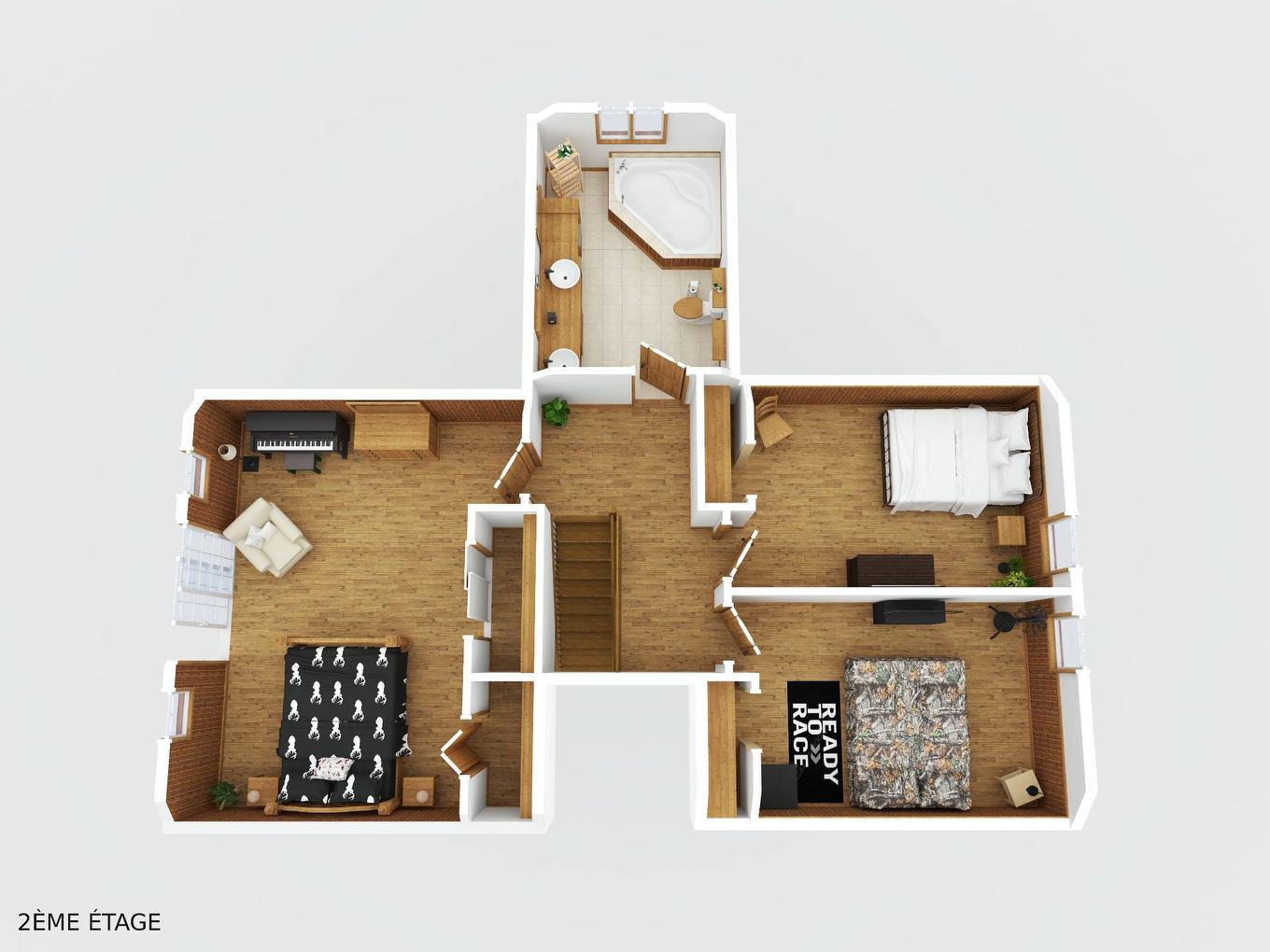 Plan (croquis) - 305 Rue Laforest, Saint-Alphonse-Rodriguez, QC - Other