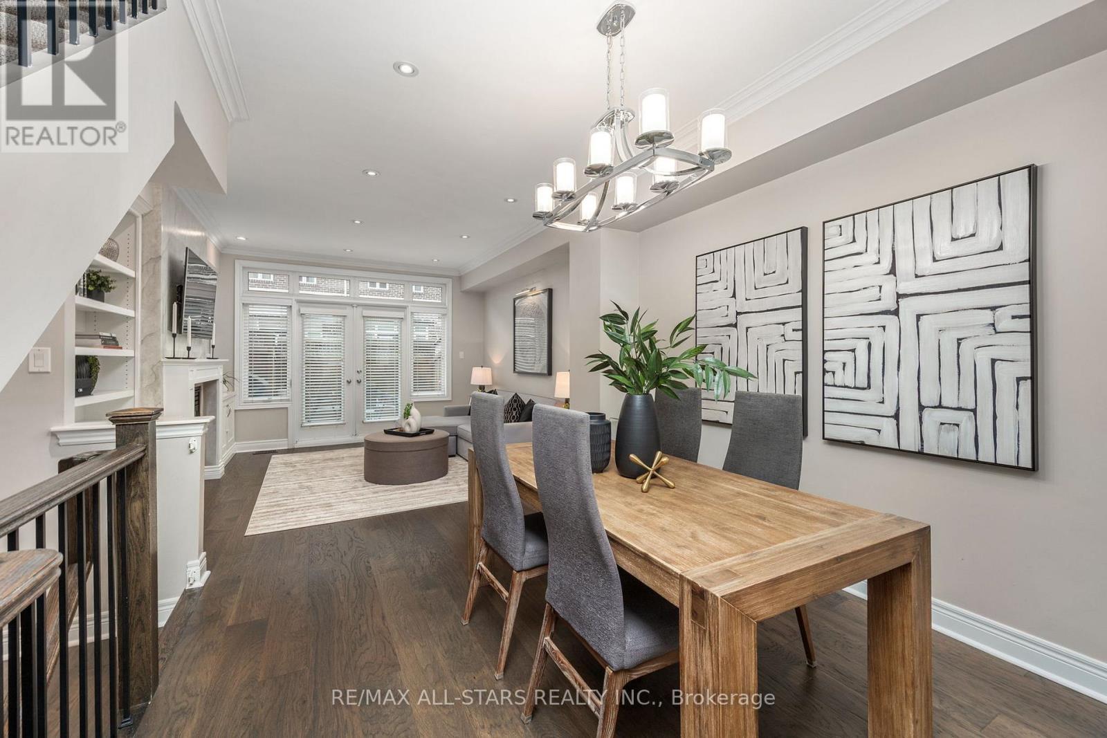 Family-Sized Dining Area - 114 Six Point Road, Toronto, ON - Indoor Photo Showing Dining Room