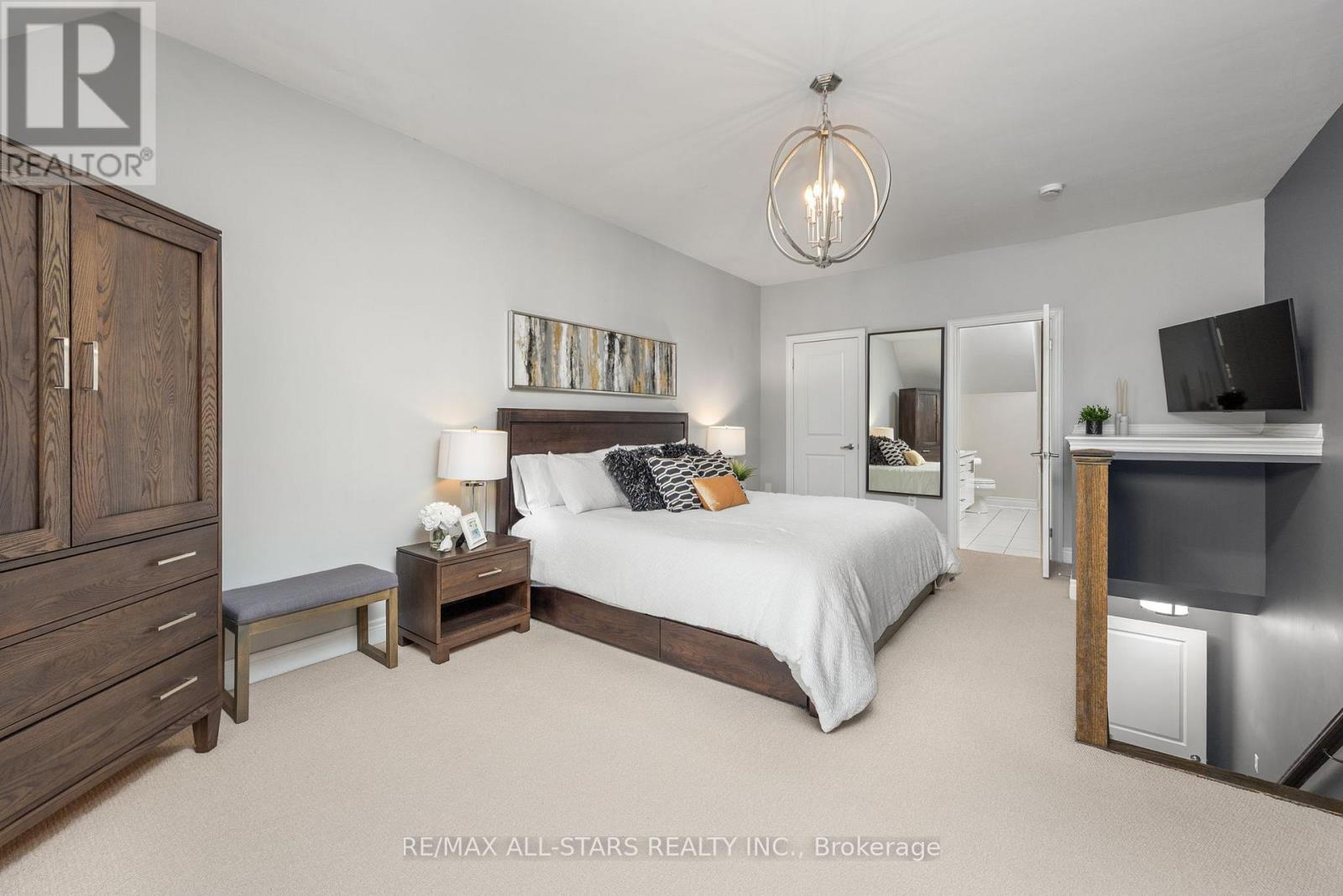 Primary Bedroom Retreat - 114 Six Point Road, Toronto, ON - Indoor Photo Showing Bedroom