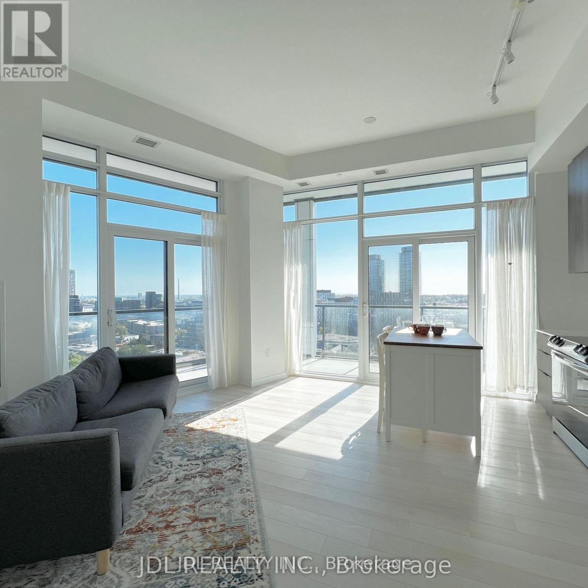 1507 - 50 Power Street, Toronto, ON - Indoor Photo Showing Living Room