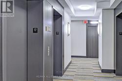 Close to elevator -