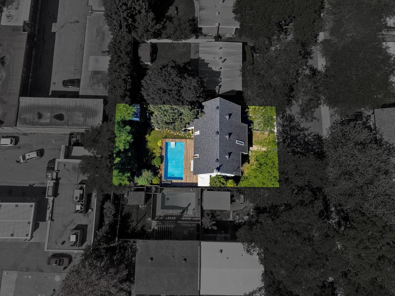 Aerial photo - 9840 Rue Basile-Routhier, Montréal (Ahuntsic-Cartierville), QC - Outdoor With View