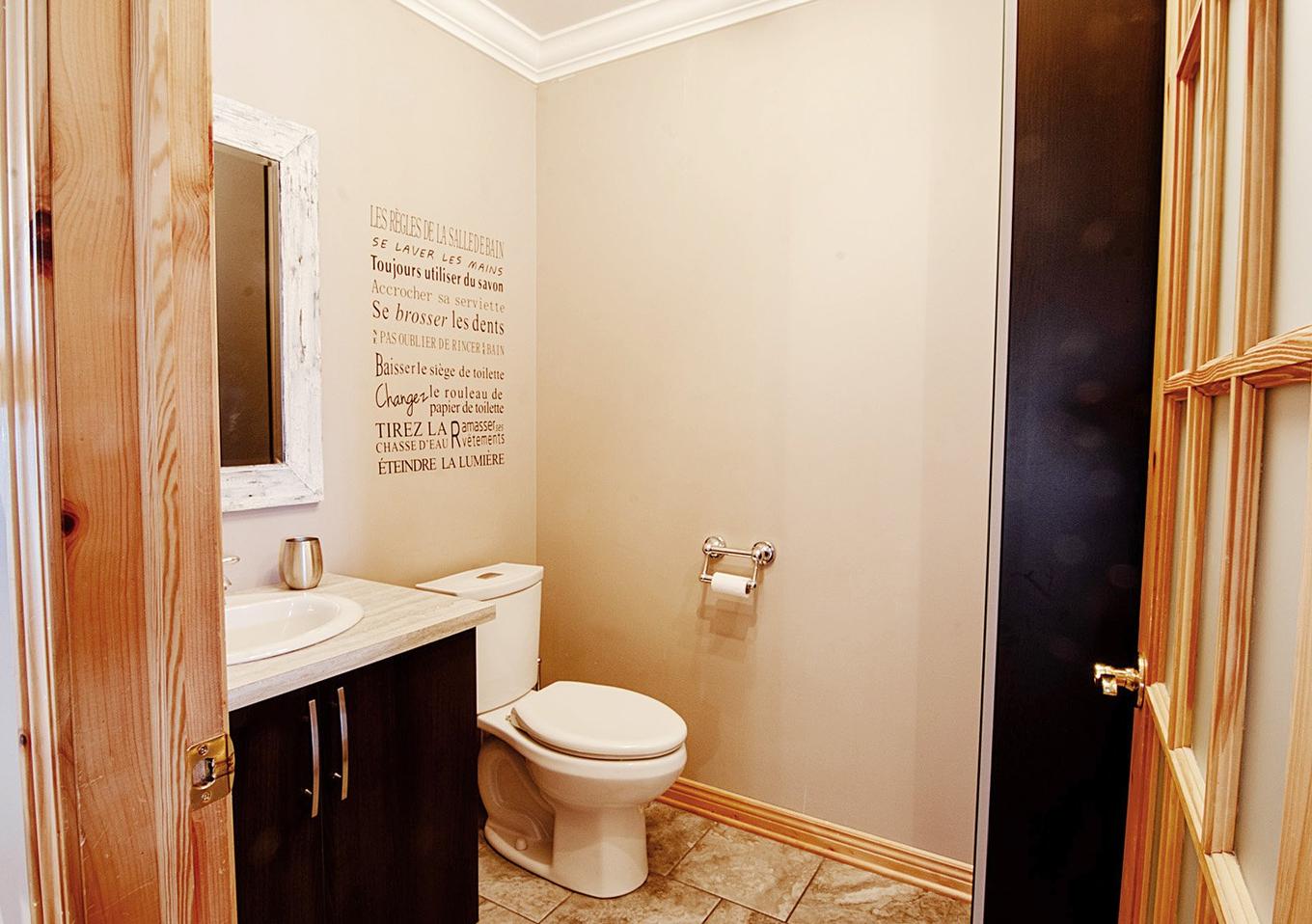 Powder room - 165 Rue Des Érables, Carignan, QC - Indoor Photo Showing Bathroom