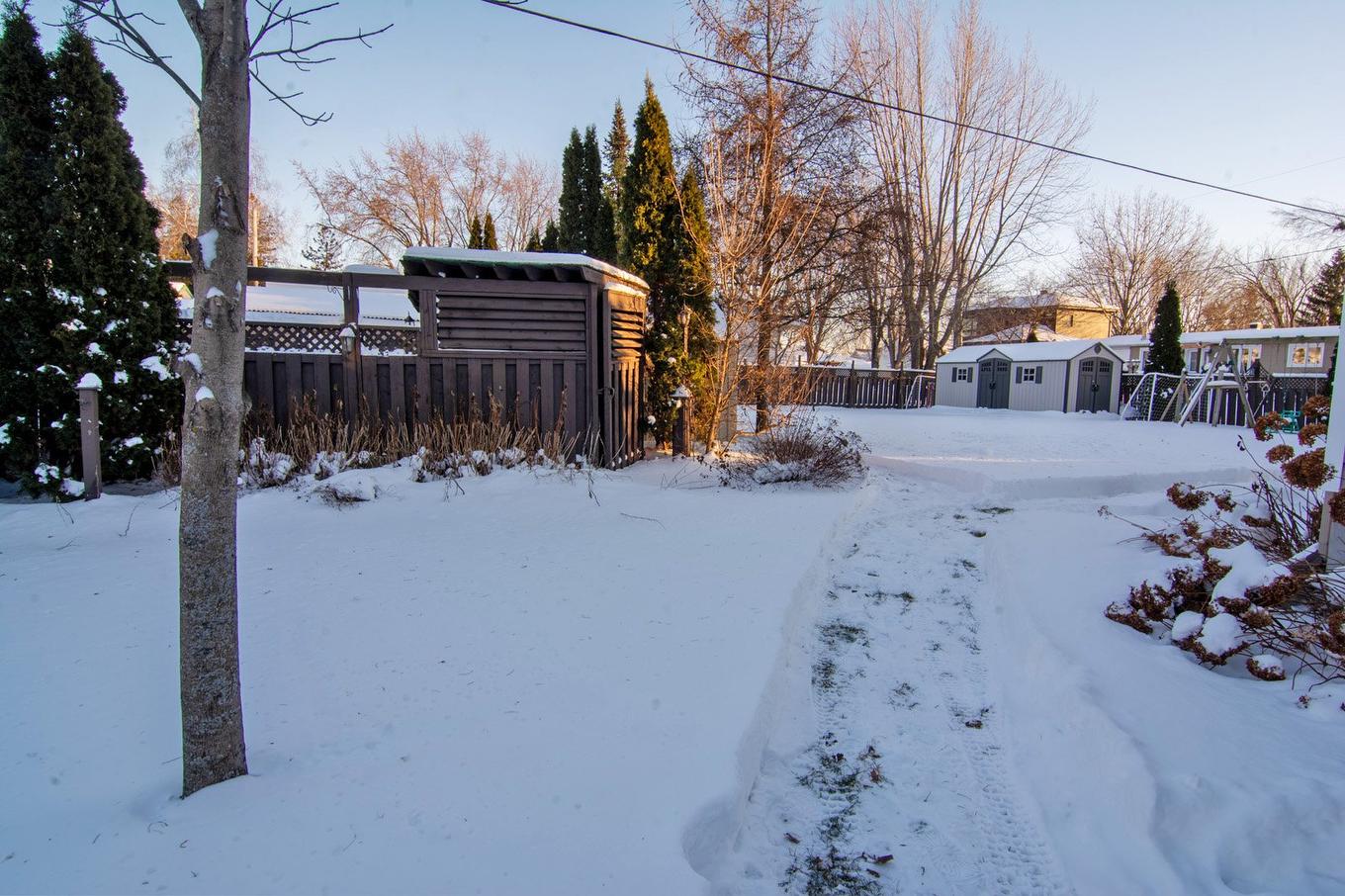 Backyard - 165 Rue Des Érables, Carignan, QC - Outdoor