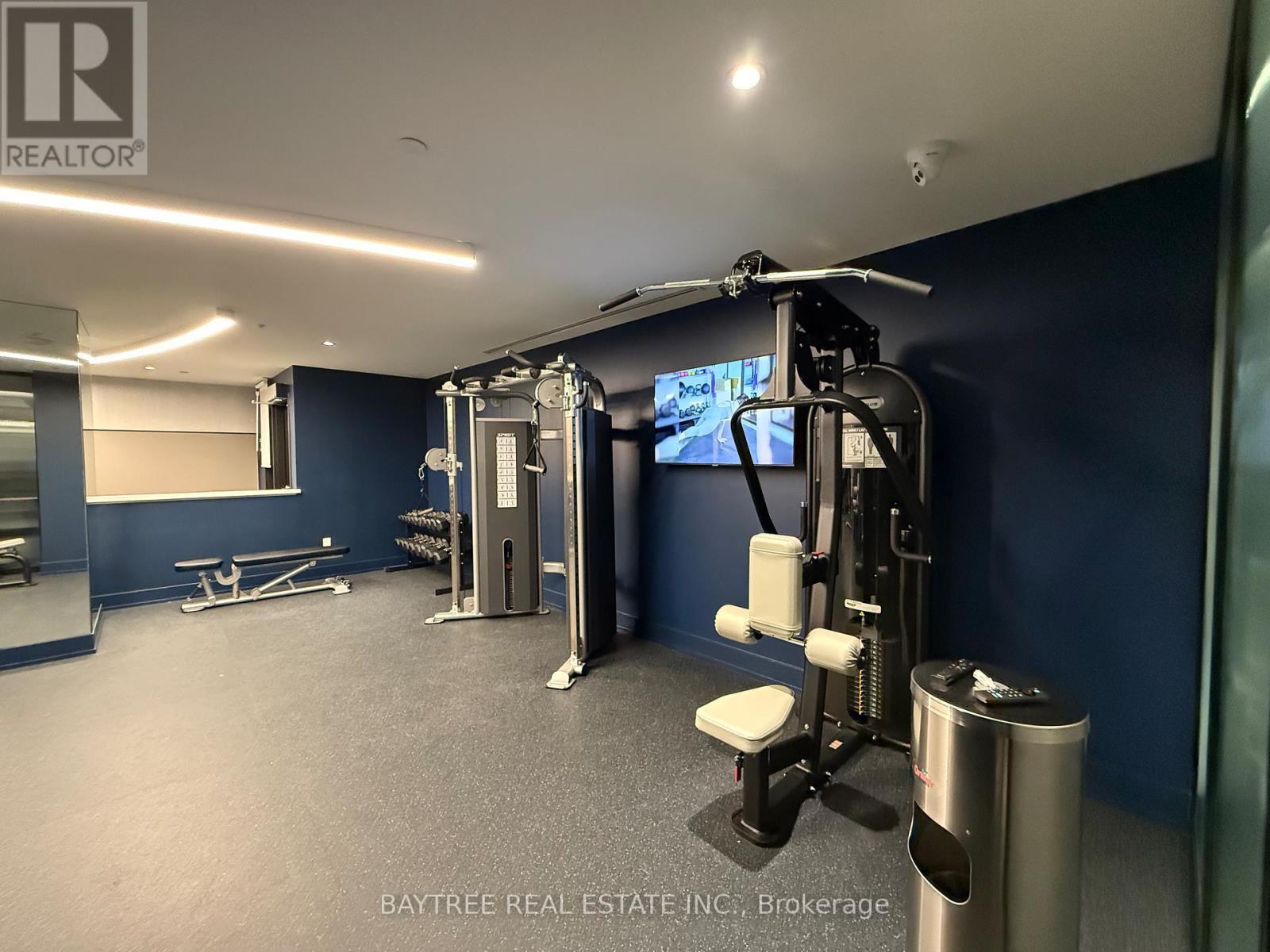 403 - 185 Deerfield Road, Newmarket, ON - Indoor Photo Showing Gym Room