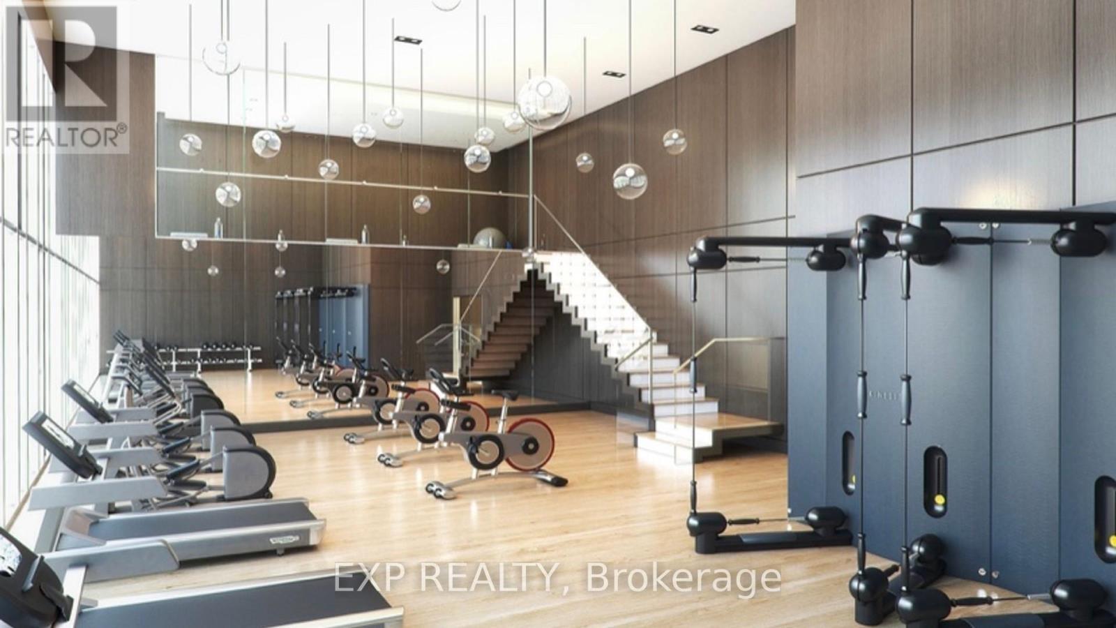 615 - 17 Bathurst Street, Toronto, ON - Indoor Photo Showing Gym Room