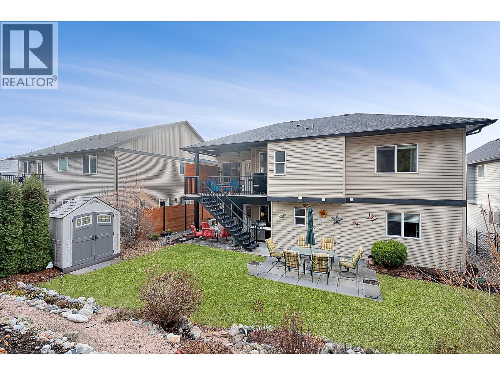 3166 Mustang Court, Kelowna, BC - Outdoor With Deck Patio Veranda With Exterior