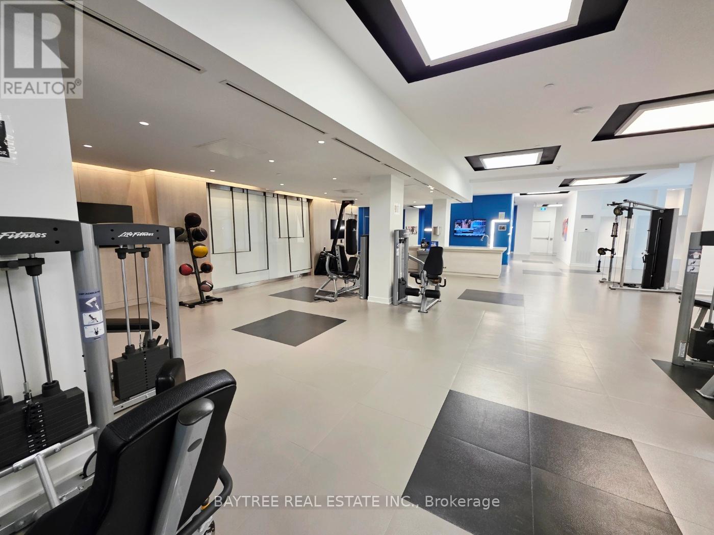 1911 - 195 Redpath Avenue, Toronto, ON - Indoor Photo Showing Gym Room