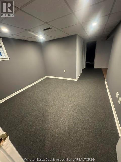 1479 Parent Unit# Lower, Windsor, ON - Indoor Photo Showing Basement