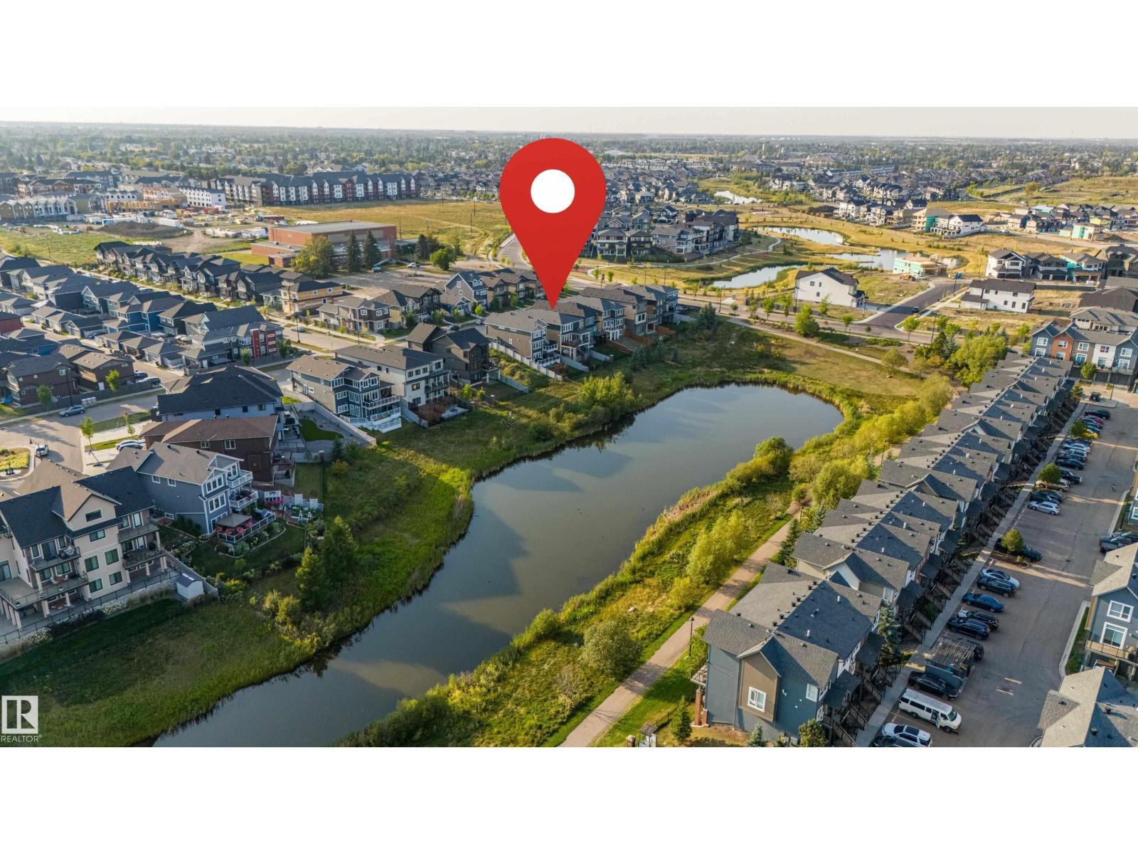 6013 Naden Ld Nw, Edmonton, AB - Outdoor With View