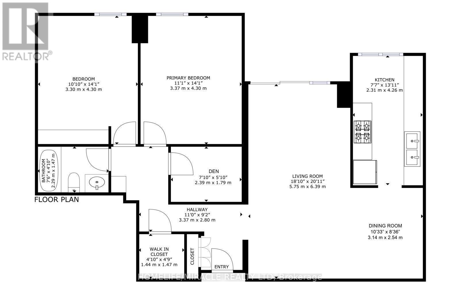 2605 - 18 Knightsbridge Road, Brampton, ON - Other